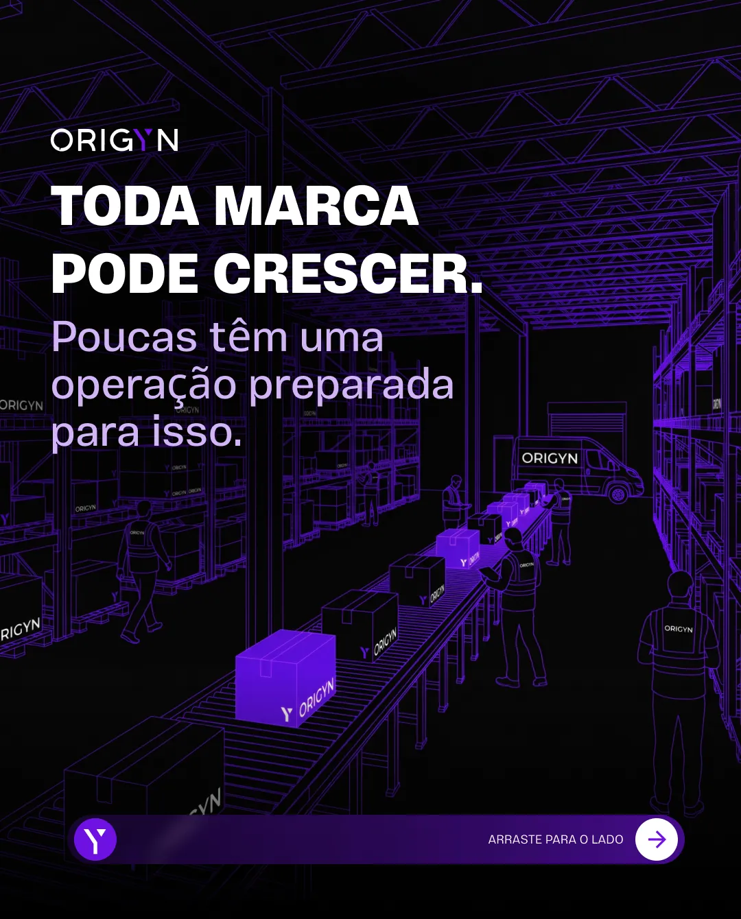 ORIGYN social media carousel 2, slide 1