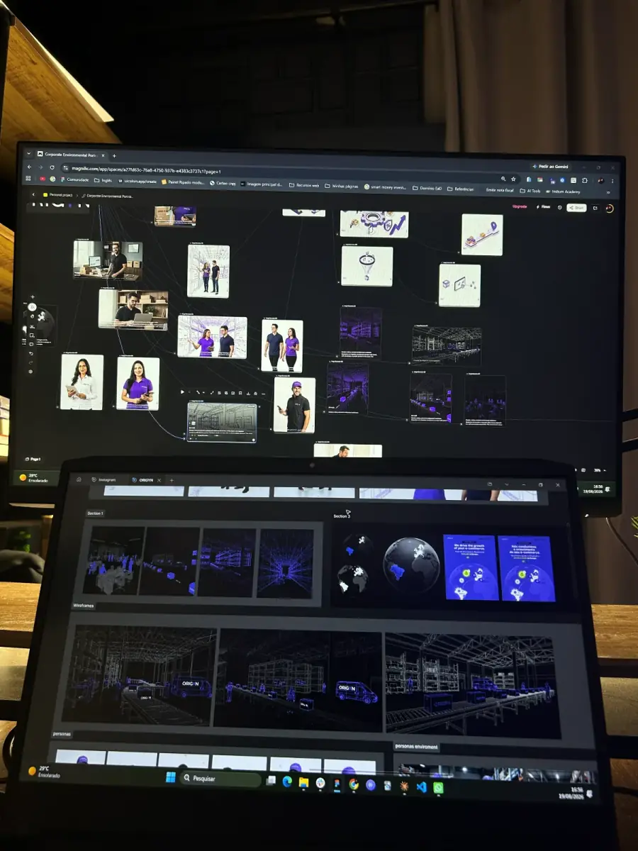 Behind the scenes of the ORIGYN visual system