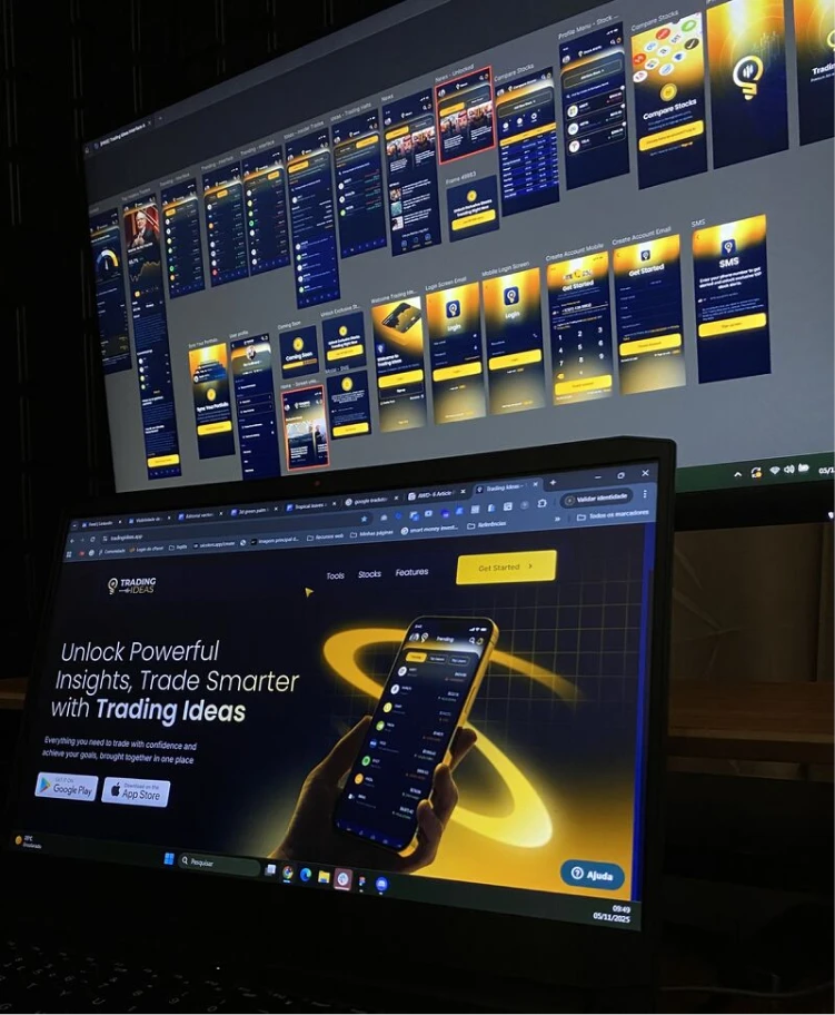 Grid of Trading Ideas screens in review